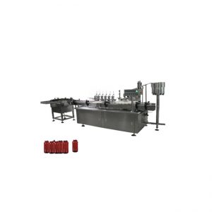 بطری کوچک قطره چشم ، دستگاه پر کننده لاک ناخن و دستگاه دربندی